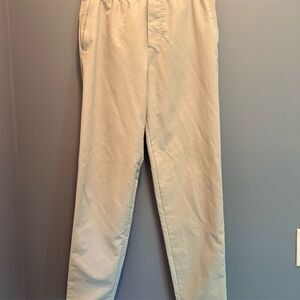 Lululemon Men's Standard Small  Pants Zippered Pockets Drawstring Waist Cream